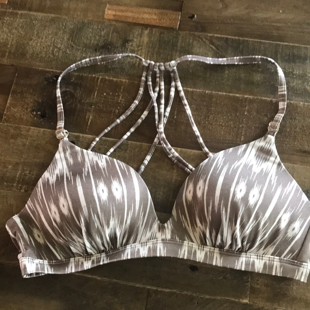 Athleta bronze bikini top